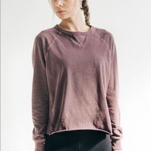 Joah brown grunge cutoff in sangria